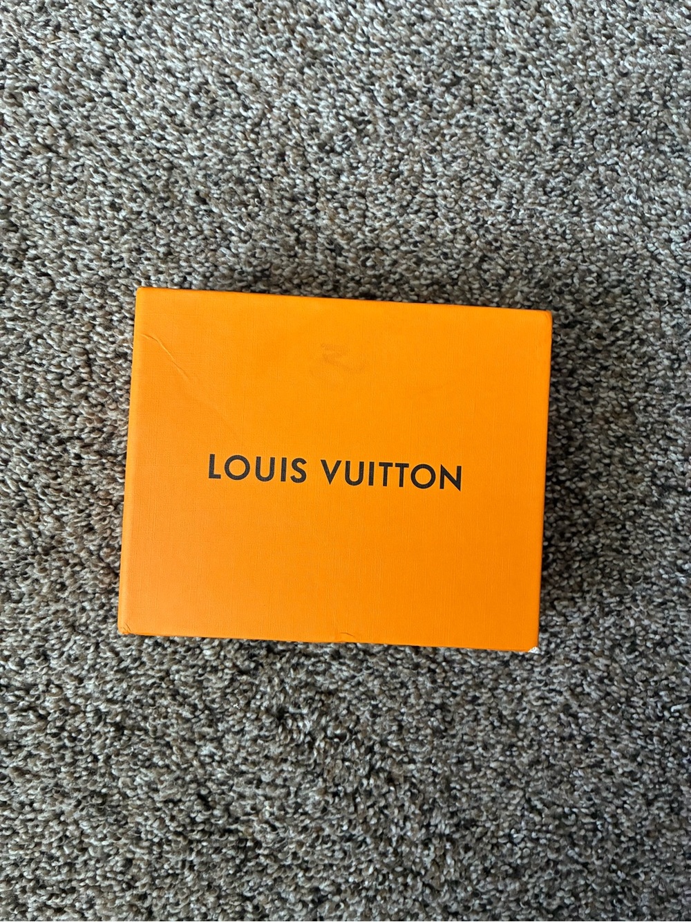 Louis Vuitton Orange Logo Box for Women's Accessories